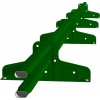Снегозадержатель Стандарт Т4 d 40х20 RAL 6002 (3м)