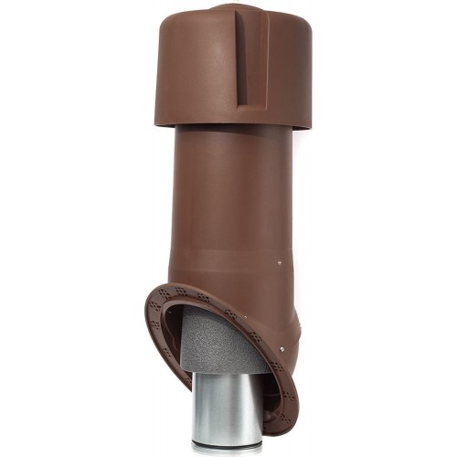 Комплект Krovent Seam 150 изолированный коричневый