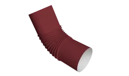 Колено стока трубы Vortex Проект 146мм RAL 3005 красное вино