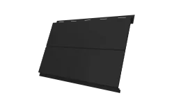 Вертикаль 0,2 line 0,45 PE-Double с пленкой RAL 9005 черный