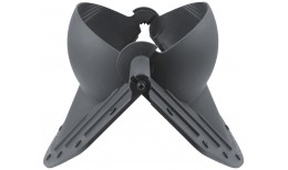 Элемент коньковый Krovent Pipe-Cone ИЗ 125 серый