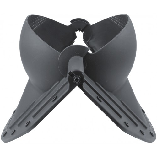 Элемент коньковый Krovent Pipe-Cone ИЗ 125 серый