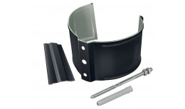 Кронштейн трубы на кирпич Optima Matt 90мм RAL 7024