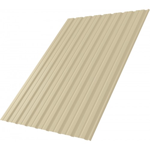 Профнастил С10R Grand Line 0,45 Drap TX RAL 1015 светлая слоновая кость