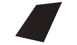 Профнастил С8A v03 0,45 Drap TX с пленкой RAL 9005 черный