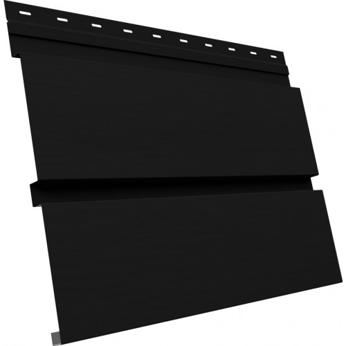 Квадро брус 3D 0,5 Drap TX с пленкой RAL 9005 черный