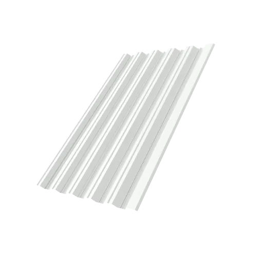 Профнастил НС35R 0,5 PE RAL 9003 сигнальный белый