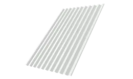 Профнастил С21R 0,45 PE lite RAL 9003 сигнальный белый