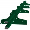 Снегозадержатель Стандарт Т4 d 40х20 RAL 6005 (3м)