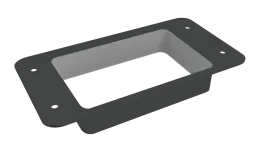 Приемник воды прямоугольный Vortex Lite Matt RAL 7016 антрацитово-серый