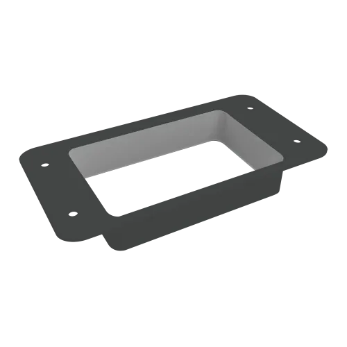 Приемник воды прямоугольный Vortex Lite Matt RAL 7016 антрацитово-серый