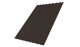 Профнастил С20B 0,5 Drap RR 32 темно-коричневый DRIP