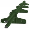 Снегозадержатель Стандарт Т4 d 40х20 RAL 6020 (3м)