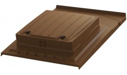 Кровельный люк UNIROOF коричневый