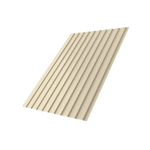 Профнастил С8B v01 Grand Line 0,45 Print Elite Milky Wood TwinColor