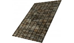 Профнастил C10B фигурный 0,45 Print Elite Fine Stone TwinColor