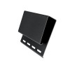 Наличник профиль J широкий Grand Line Acryl графит (3,05м)