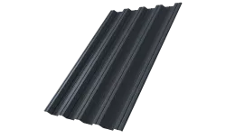 Профнастил НС44R Grand Line 0,7 Полиэстер слим RAL 7024 мокрый асфальт