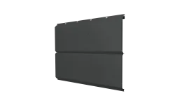 Софит ЭкоБрус new c перфорацией 0,45 Drap RAL 7016 антрацитово-серый