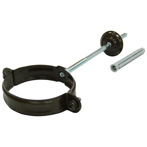 Хомут трубы 90 мм RR 32 темно-коричневый