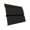 Квадро брус 3D 0,45 PE с пленкой RR 32 темно-коричневый