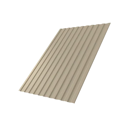 Профнастил С8A v02 Grand Line 0,45 Drap с пленкой RAL 1015 светлая слоновая кость