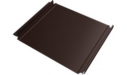 Кликфальц Double Pro Grand Line 0,5 PurPro матовый с пленкой на замках RAL 8017 шоколад