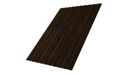 Профнастил С8B v01 Grand Line 0,45 Print Elite Antique Wood TwinColor