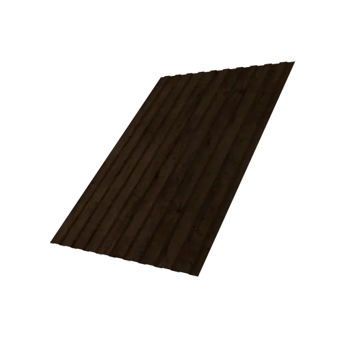 Профнастил С8B v01 Grand Line 0,45 Print Elite Antique Wood TwinColor