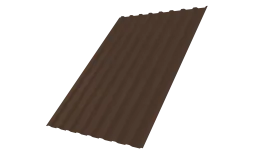 Профнастил С20B Grand Line 0,45 ПЭ матовый RAL 8017 шоколад