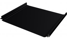 Кликфальц Pro Grand Line 0,5 Drap TX с пленкой на замках RAL 9005 черный