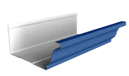 Желоб прямоугольный Vortex Проект 210 мм 3м RAL 5005 сигнальный синий