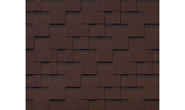 RoofShield черепица Премиум Модерн (3м2) Каштан