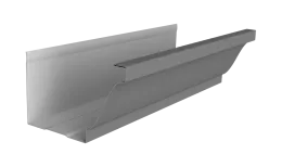 Желоб прямоугольный Vortex в2 130мм 3м RAL 7004 сигнальный серый