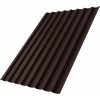 Профнастил С20B Grand Line 0,45 Drap TwinColor с пленкой RAL 8017 шоколад