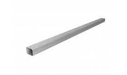 Труба гофрированная Vortex Lite 76х102х2000мм Zn