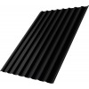 Профнастил С20B Grand Line 0,5 Satin Matt с пленкой RAL 9005 черный