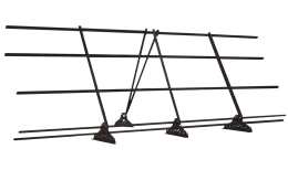 Ограждение кровельное со снегозадержателем на фальц Grand Line 1,2х3м RR 32