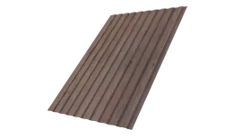 Профнастил С8B v01 Grand Line 0,45 Print Elite White Wood TwinColor