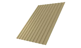 Профнастил С8A v03 0,45 PE RAL 1014 слоновая кость