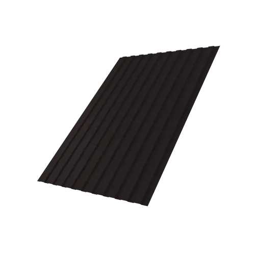 Профнастил С8B v03 0,45 Drap TX RAL 9005 черный