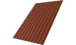 Профнастил С8B v01 Grand Line 0,5 Satin Matt TX RAL 8004 терракота