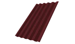 Профнастил НС35R Grand Line 0,5 PE lite RAL 3005 красное вино