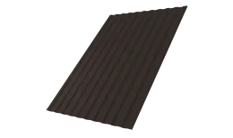 Профнастил С8A v03 0,5 Satin RR 32 темно-коричневый