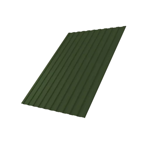 Профнастил С8A v02 Grand Line 0,5 Satin Matt TX RAL 6020 хромовая зелень