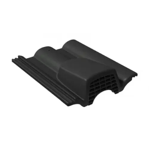 Вентиляционная черепица Braas Таунус черный