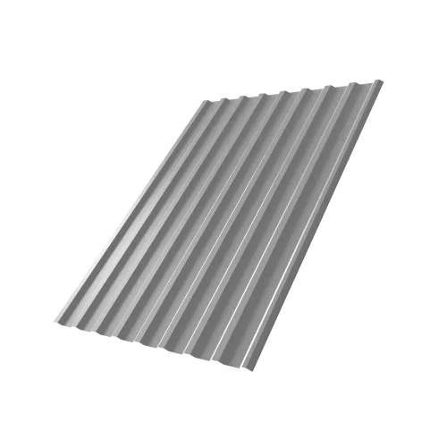 Профнастил С20R 0,45 Drap TX с пленкой RAL 7047 телегрей 4