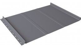 Кликфальц Line Grand Line 0,45 PE с пленкой на замках RAL 7004 сигнальный серый