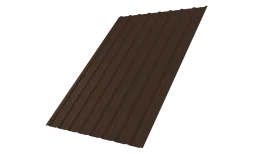 Профнастил С10A 0,7 PE-Double RAL 8017 шоколад