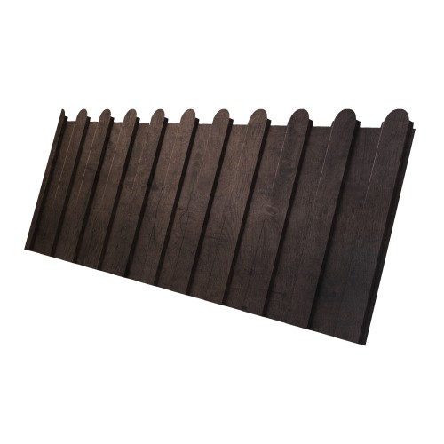 Профнастил С8A v02 фигурный Grand Line 0,45 Print-Double Elite Antique Wood